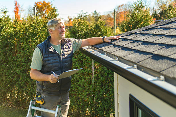 Professional Flat Roof Repair technician working in Olyphant, PA